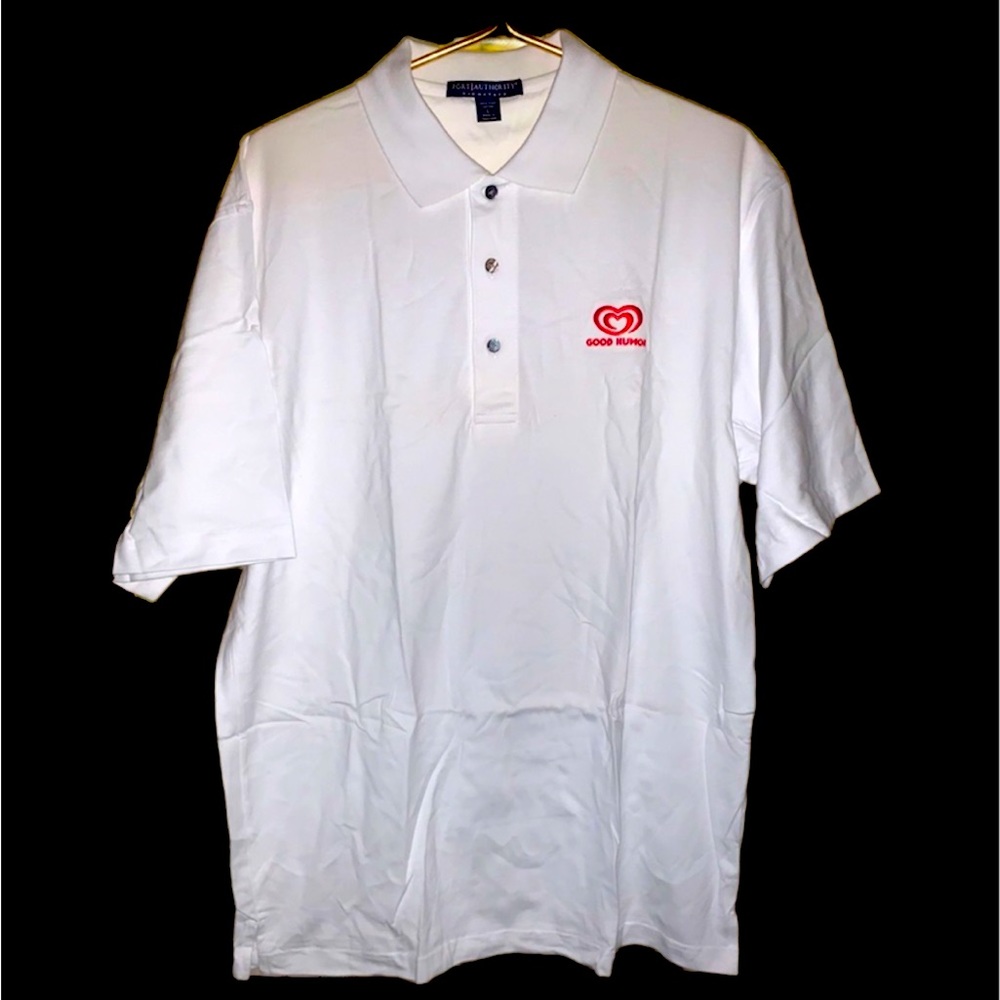 Good Humor Novelty Ice Cream Birthplace Ytown Ohio embroidery button collar - Picture 1 of 6
